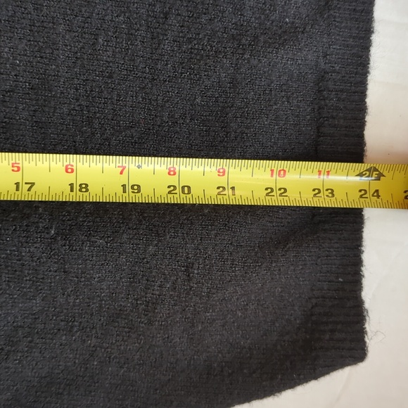 H&M Diamante rhinestone button black sweater pullover top SMALL - Picture 8 of 12